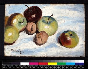 Naturaleza Muerta con Manzanas y Nueces, c.1865-70